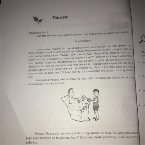 kung ikaw ang tatanungin, paano kaya mareresolba ang suliranin .